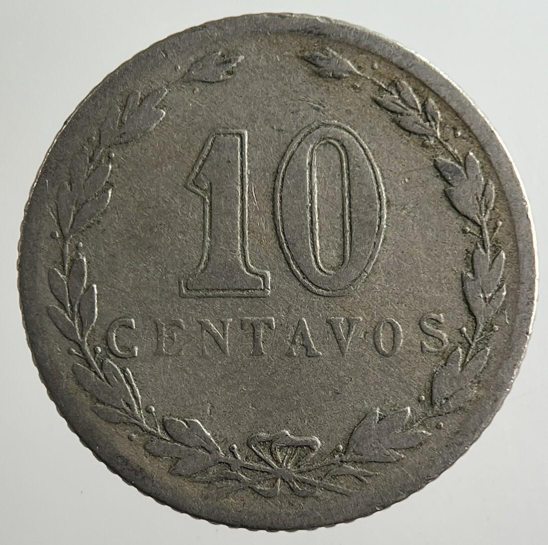 1922 Argentina 10 Centavos Coin | Collectable Grade