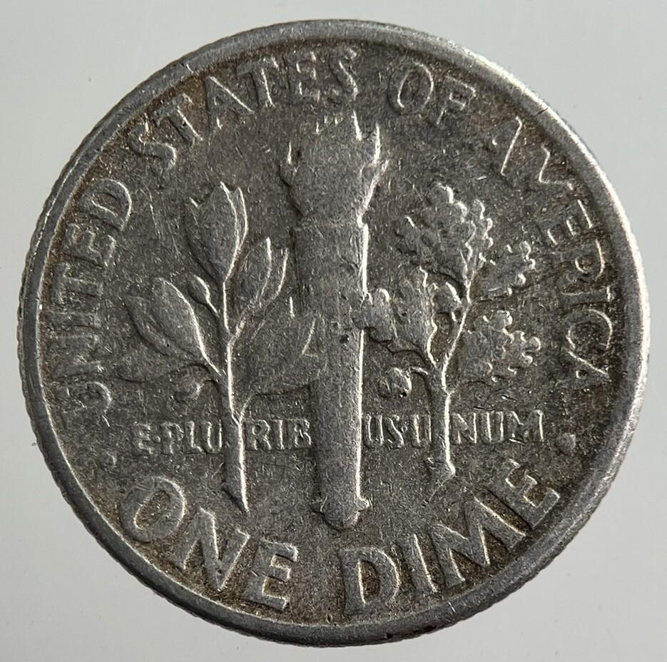 1954 US USA Roosevelt Dime Silver Coin | Collectable Grade