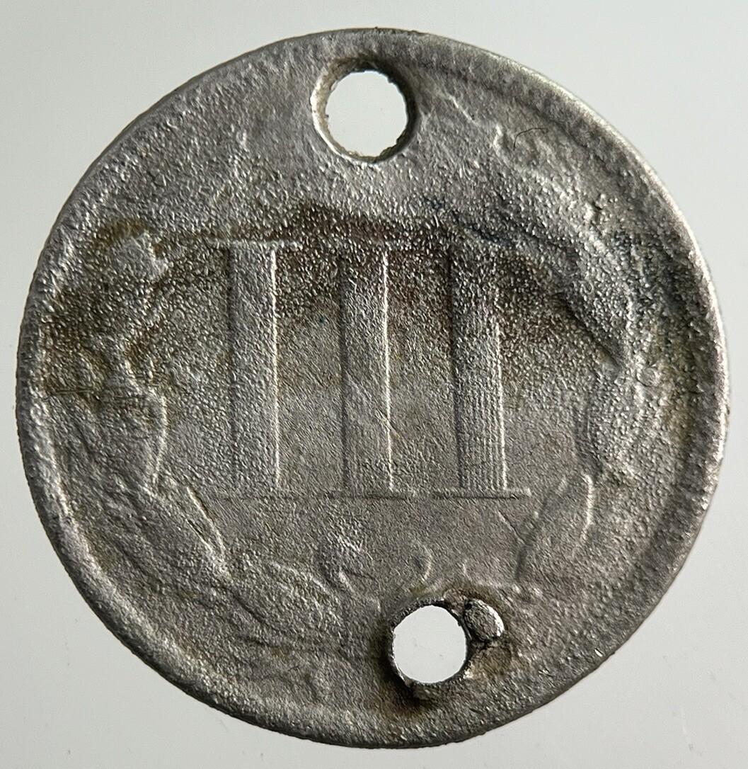 US USA 3 III Cents Nickel Coin | Collectable Grade