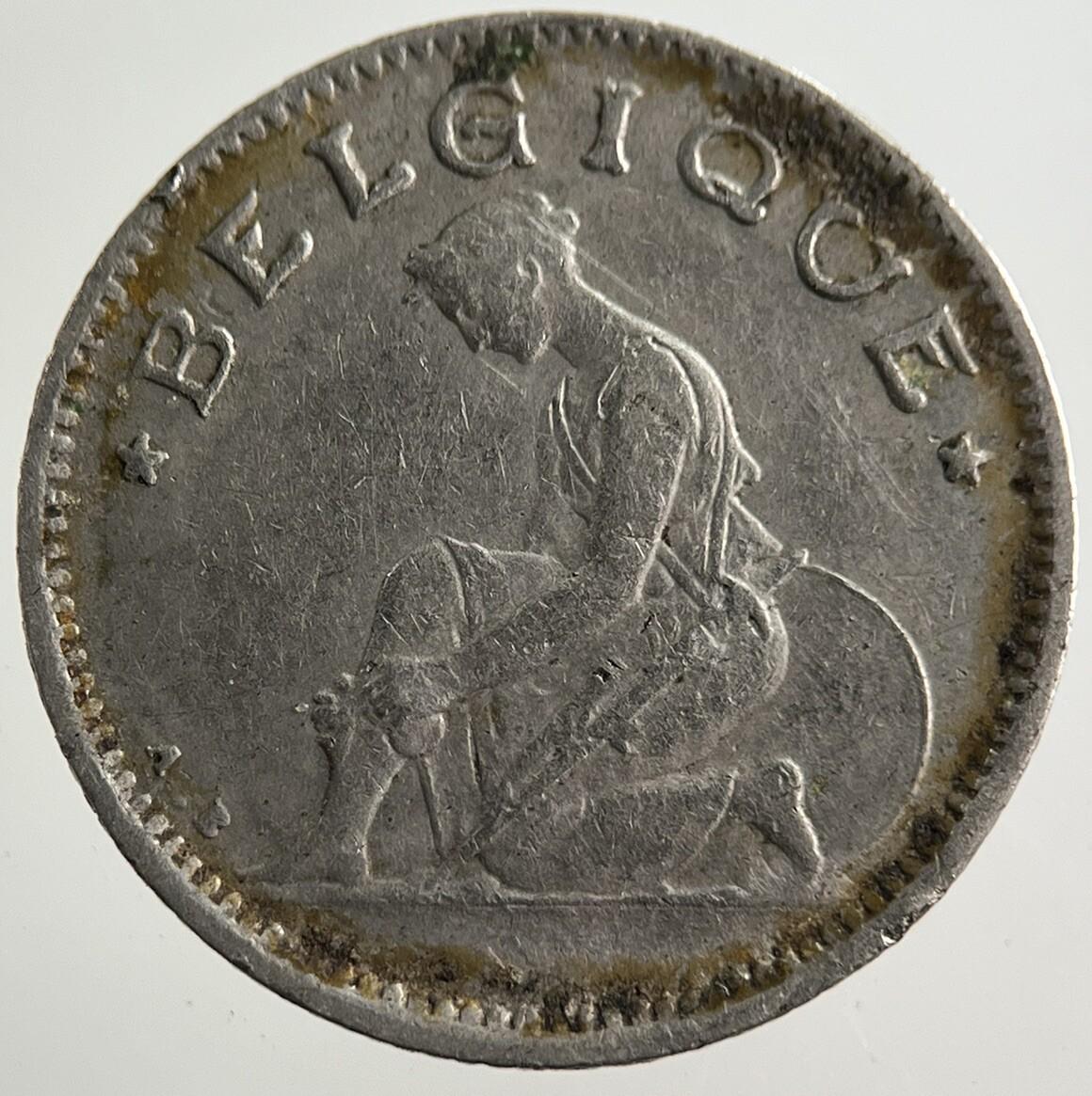 1923 Belgium 50 Centimes Coin | Fine Collectable Grade