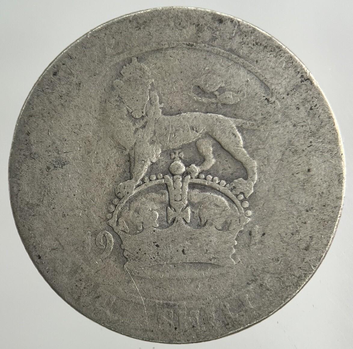 1910 Edward VII Shilling Silver Coin | Collectable Grade