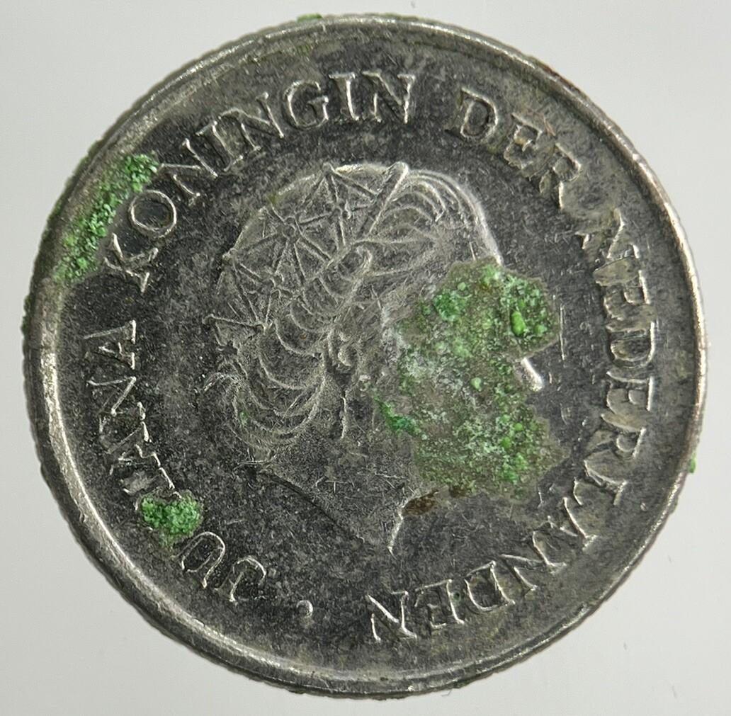 1976 Netherlands 25 Cents Coin | Fine Collectable Grade