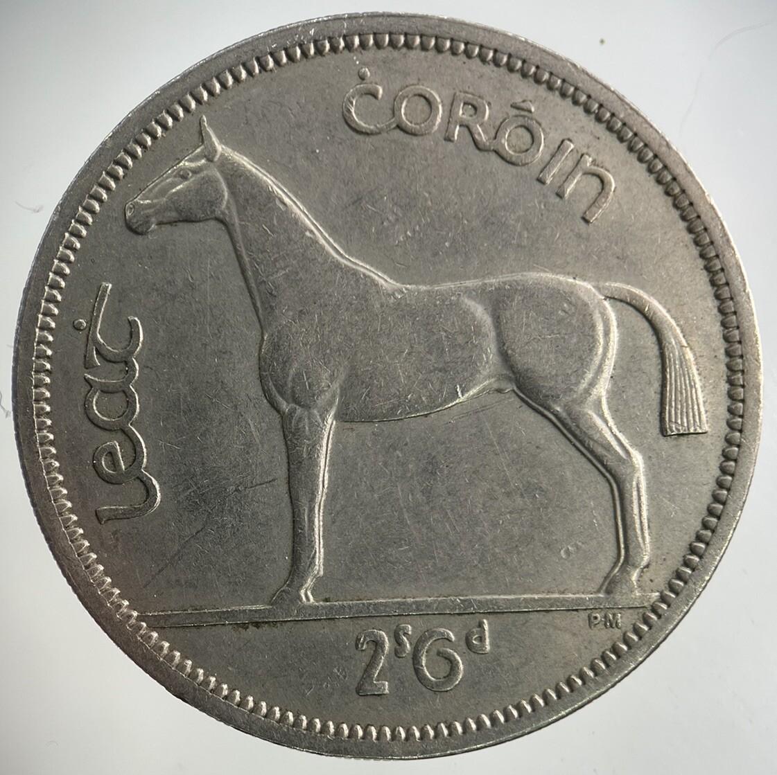 1967 Irish Half-Crown Coin | Very High Grade