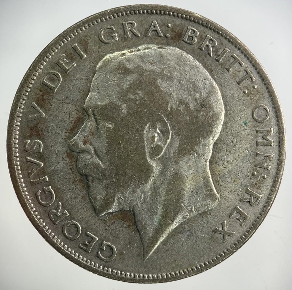 1926 George V Half-Crown Silver Coin | Fine Collectable Grade