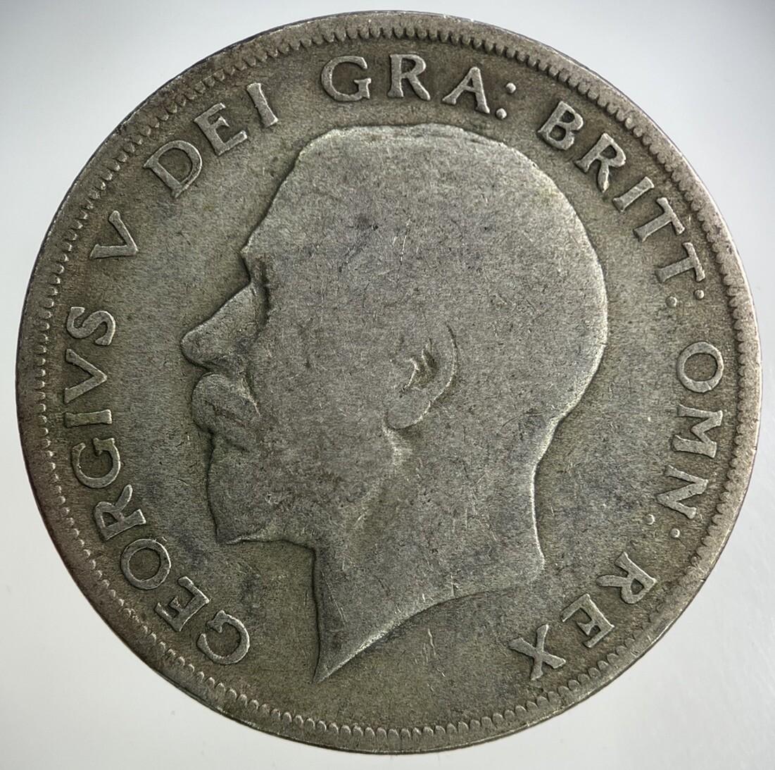 1921 George V Half-Crown Silver Coin | Collectable Grade