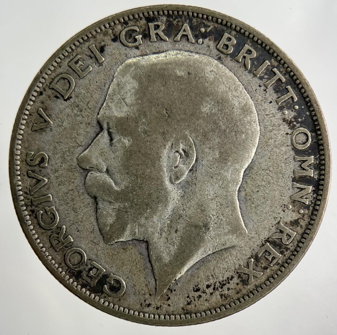 1923 George V Half-Crown Silver Coin | Collectable Grade