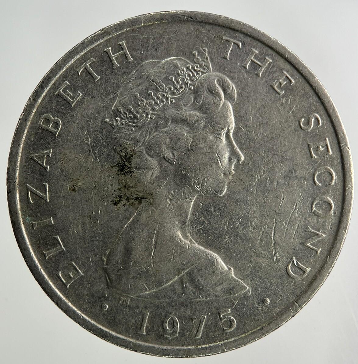 1975 Isle Of Man 10p Ten-Pence Coin | Fine Collectable Grade