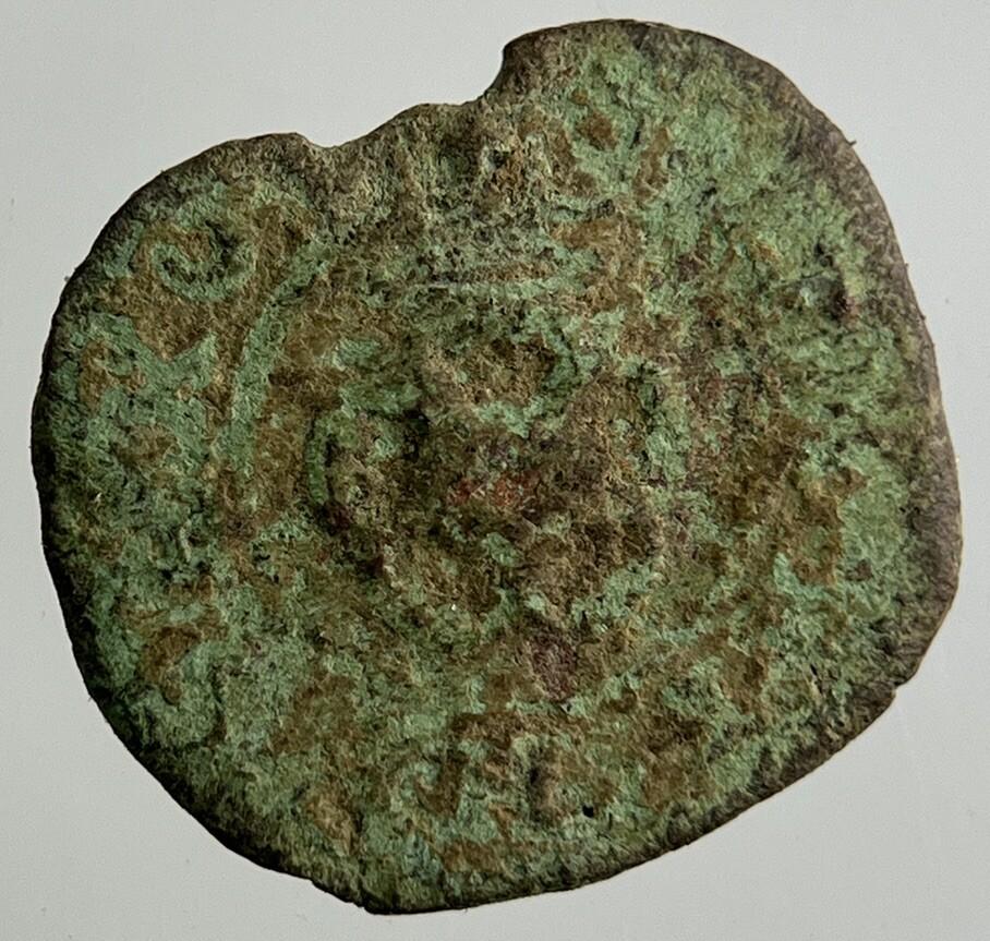 Irish Rose Hammered Farthing Coin | Collectable Grade