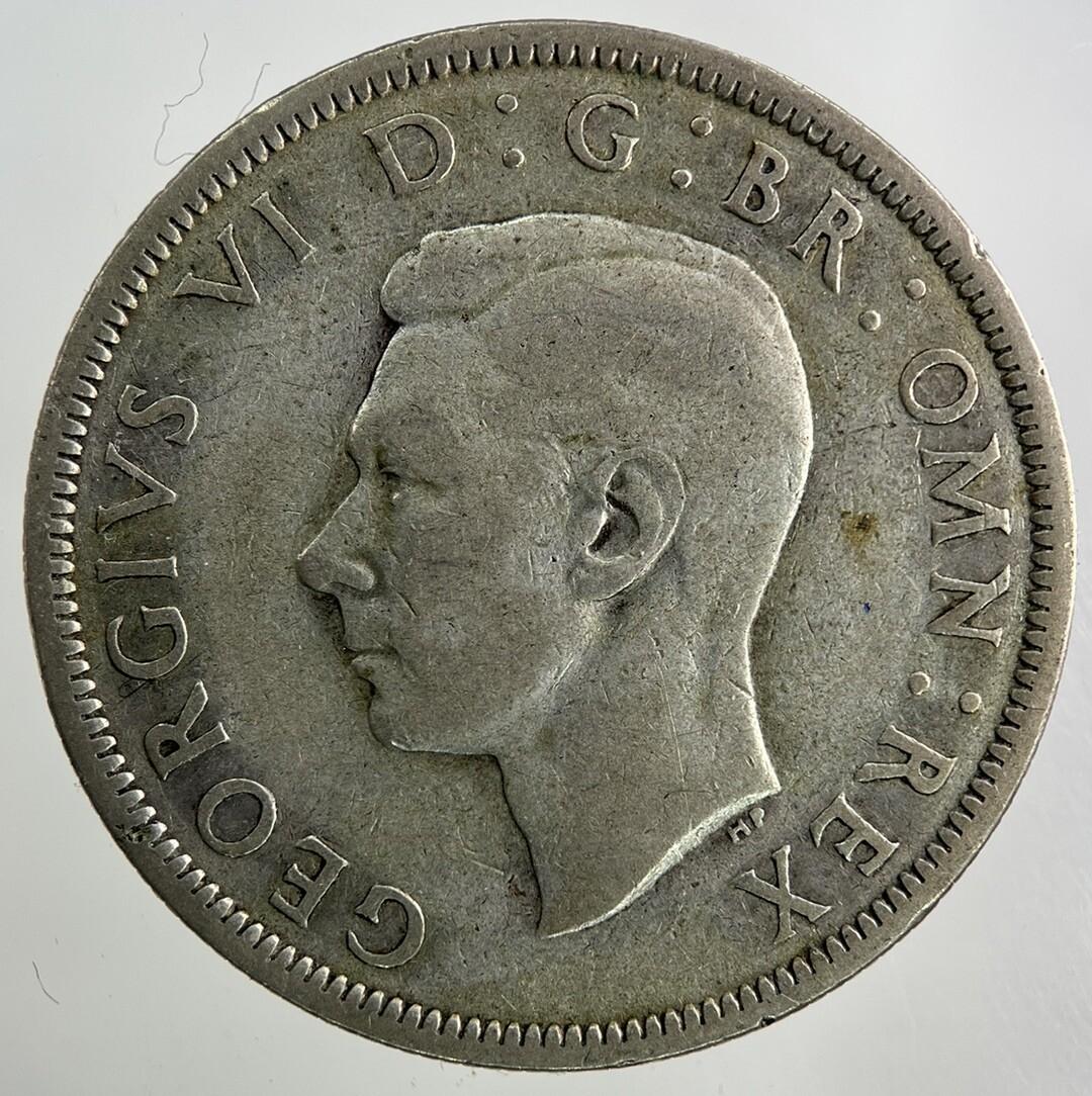 1938 George VI Half-Crown Silver Coin | Fine Collectable Grade