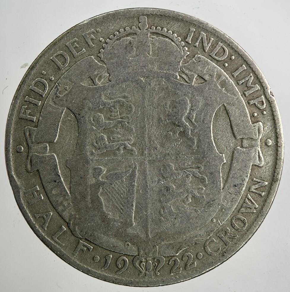 1922 George V Half-Crown Silver Coin | Collectable Grade