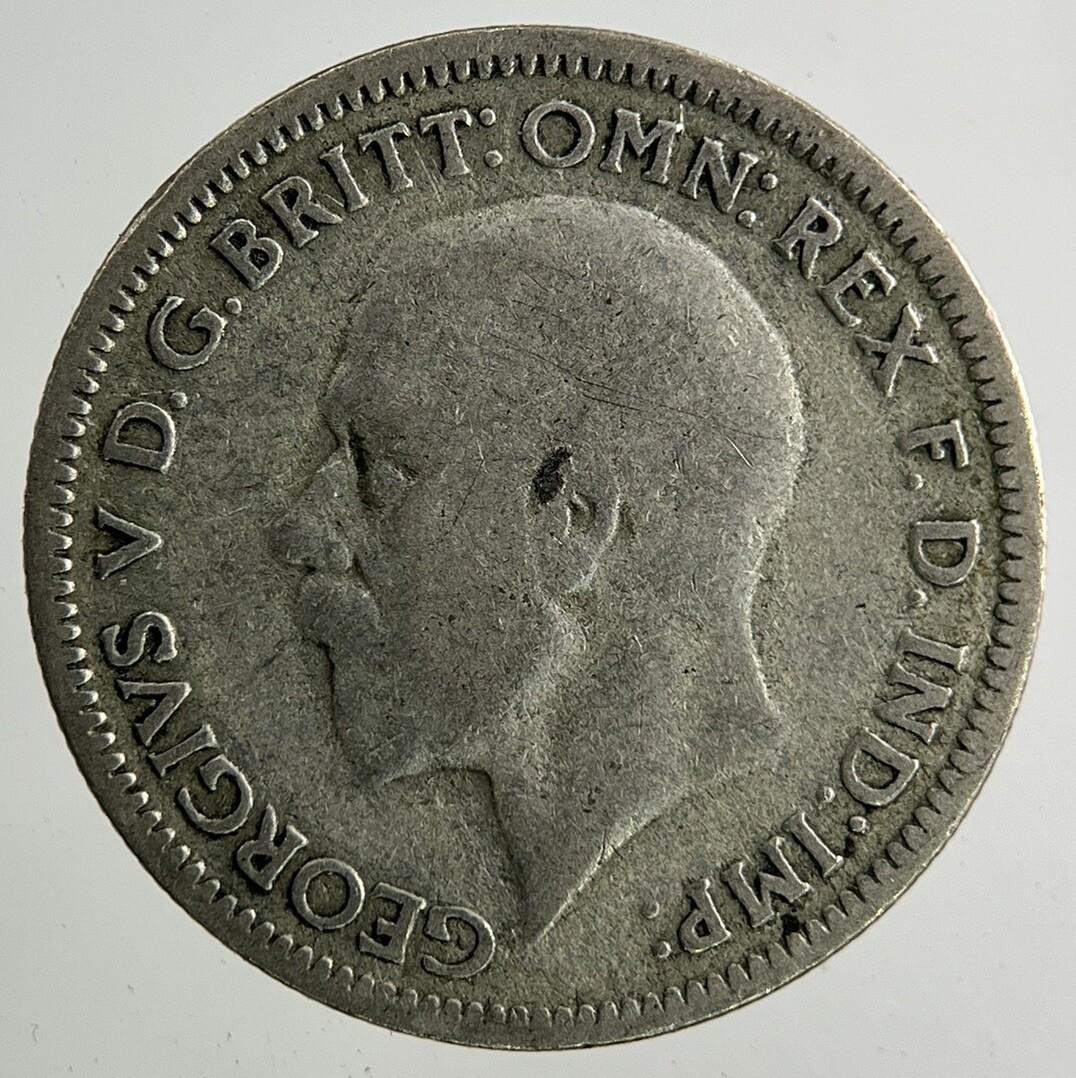 1933 George V Sixpence Silver Coin | Collectable Grade