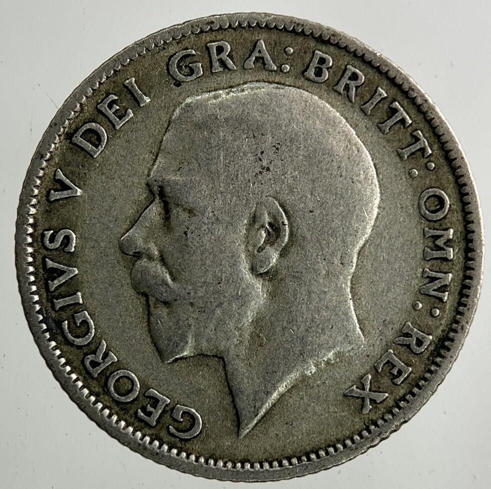 1921 George V Sixpence Silver Coin | Collectable Grade