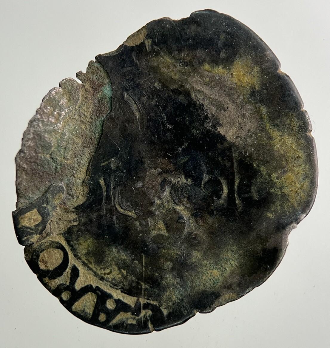 1593 France Dauphine Douzain Hammered Silver Coin | Collectable Grade