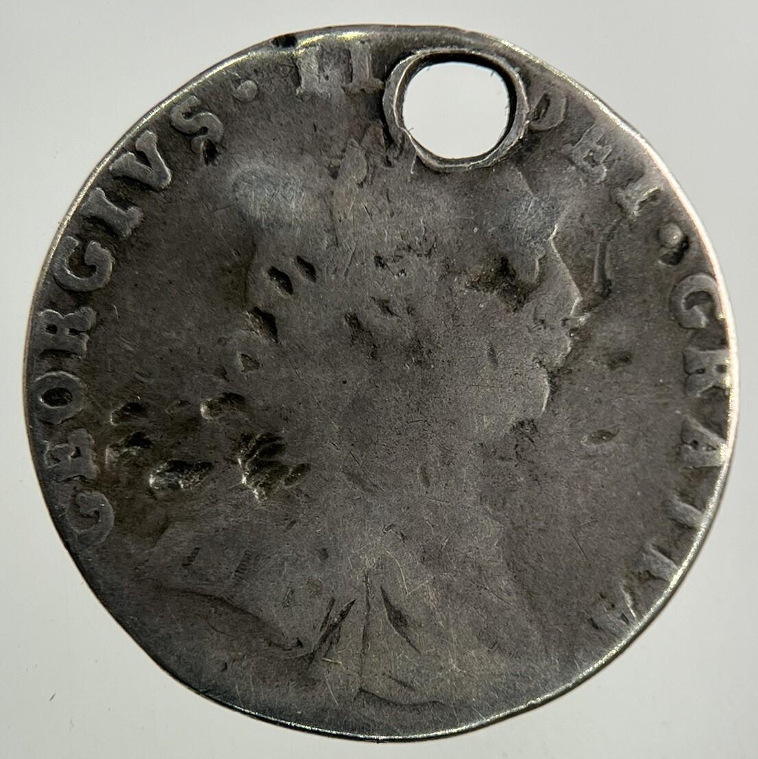 1787 George III 3rd Sixpence Silver Coin | Collectable Grade