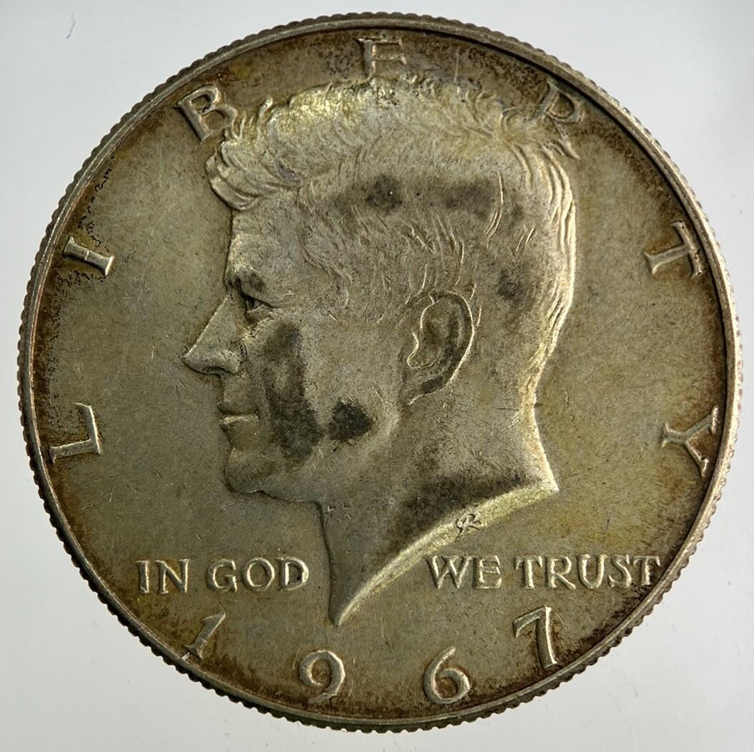 1967 US USA Kennedy Half Dollar Silver Coin | Fine Collectable Grade