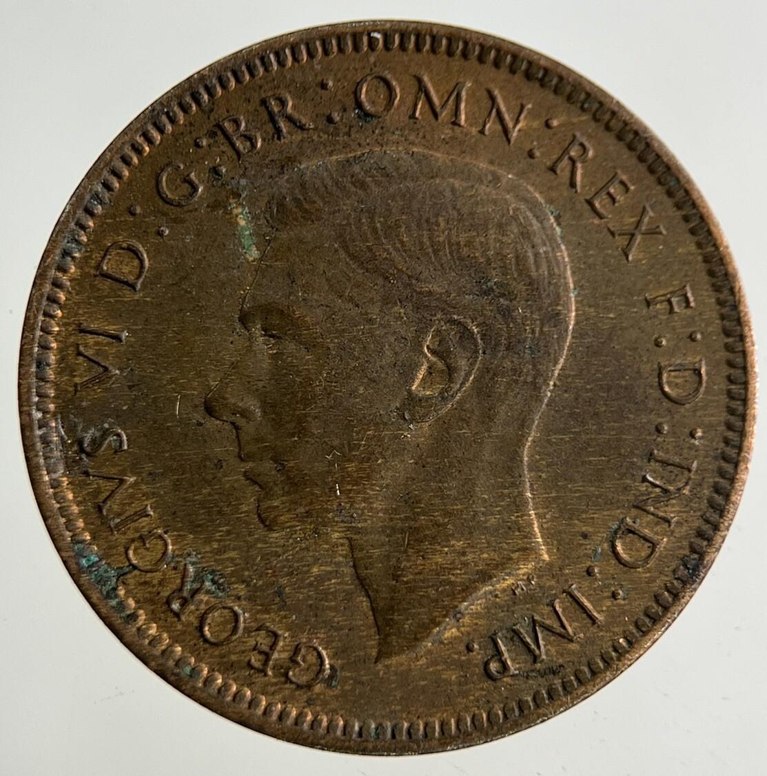 1948 George VI Wren Farthing Coin | Fine Collectable Grade