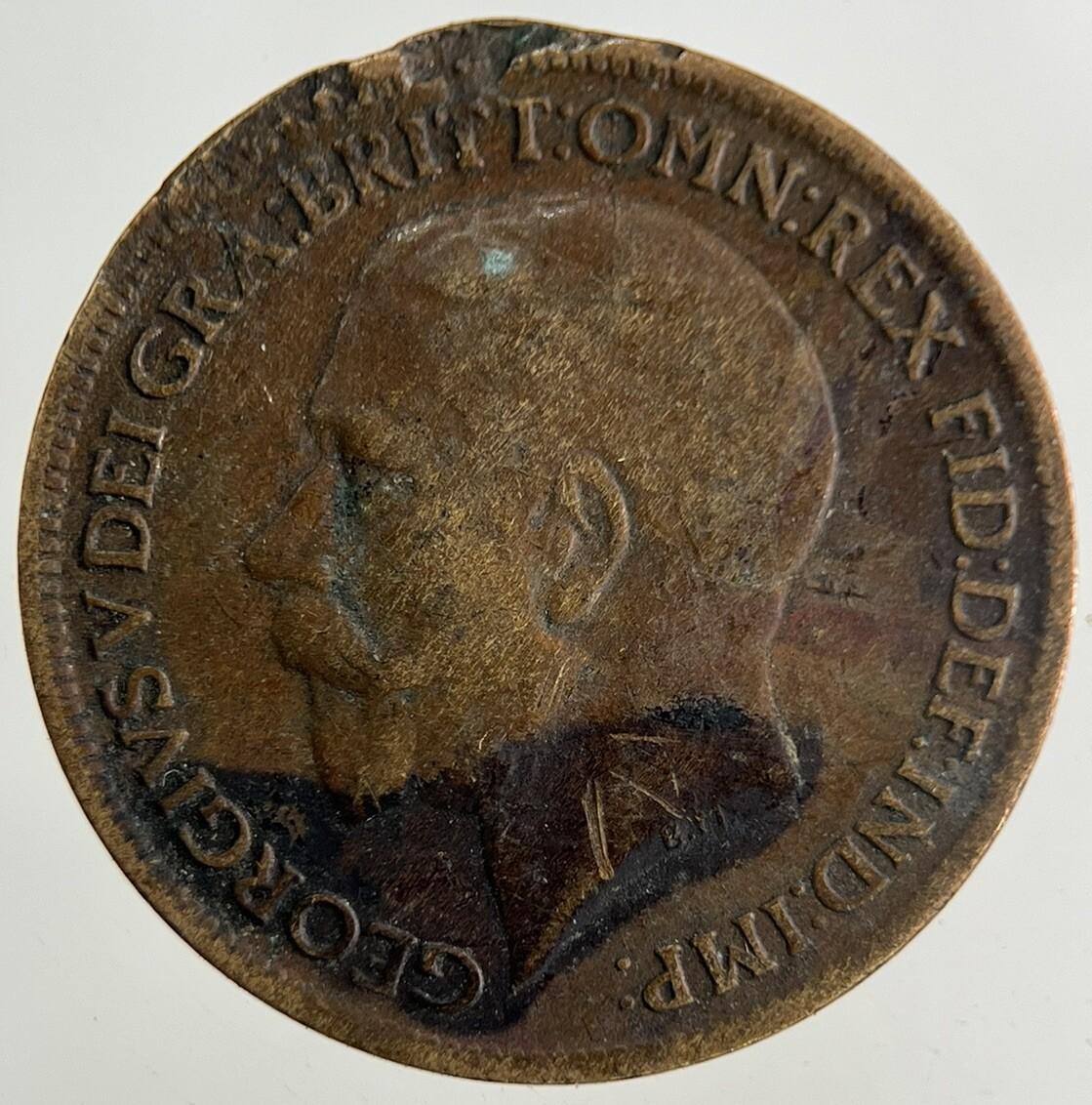 1920 George V Farthing Coin | Collectable Grade
