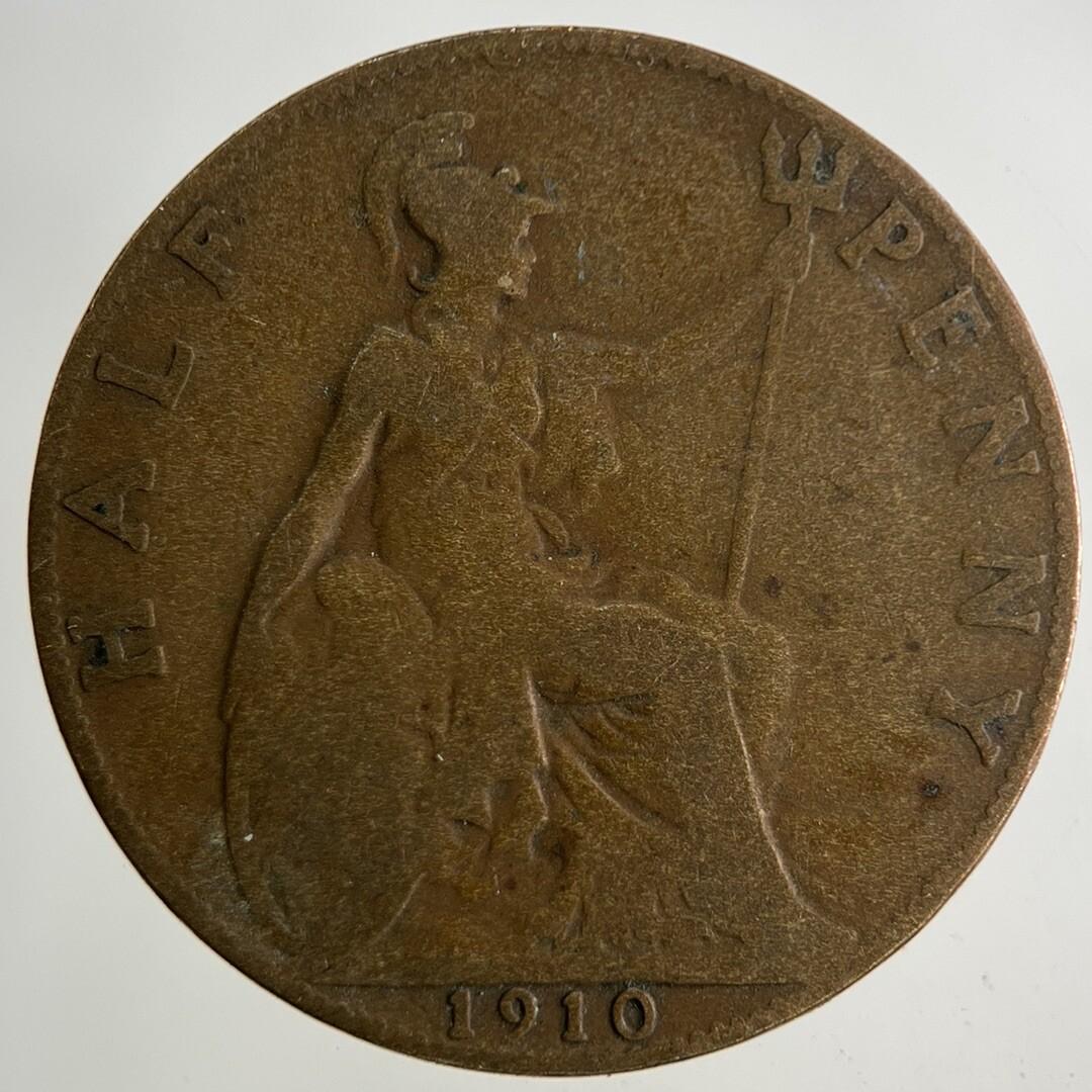 1910 Edward VII Half-Penny Coin | Collectable Grade