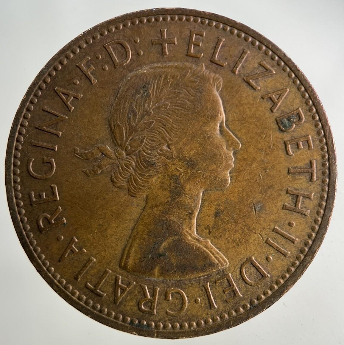 1967 Elizabeth II 2nd One Penny Coin | Fine Collectable Grade