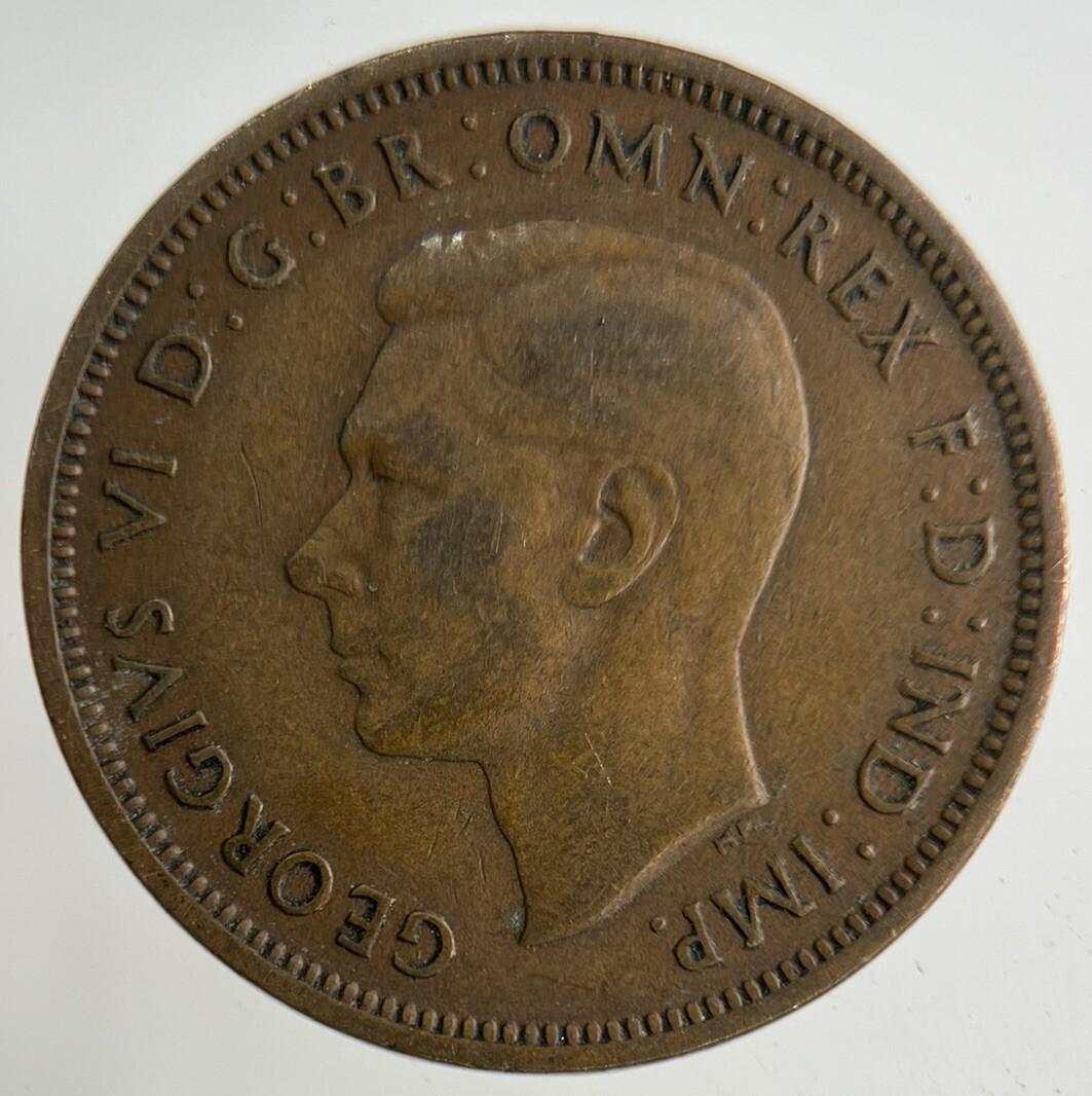 1938 George VI Half-Penny Coin | Collectable Grade