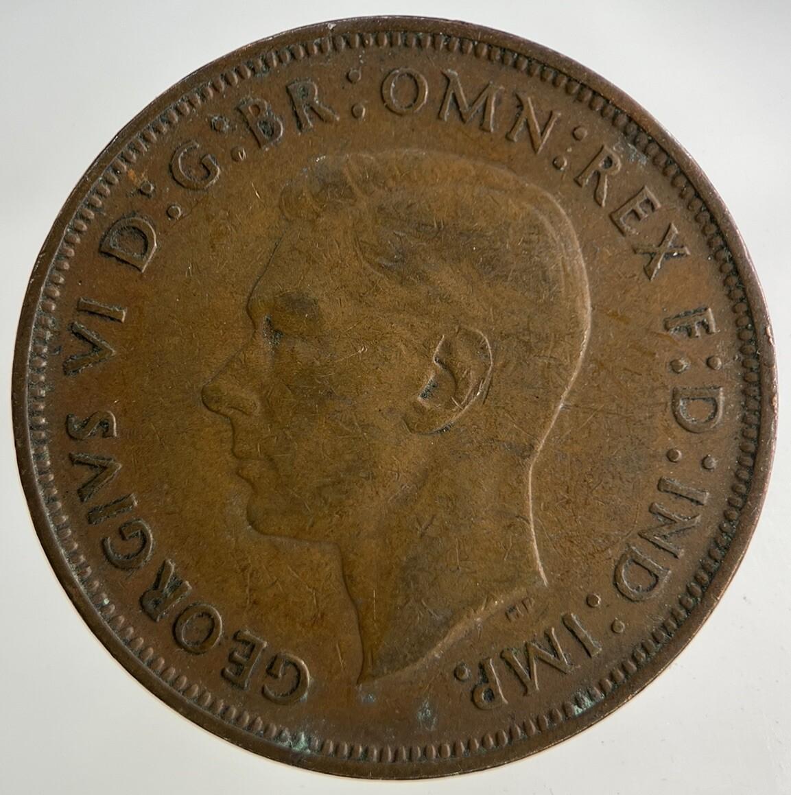 1938 George VI One Penny Coin | Collectable Grade