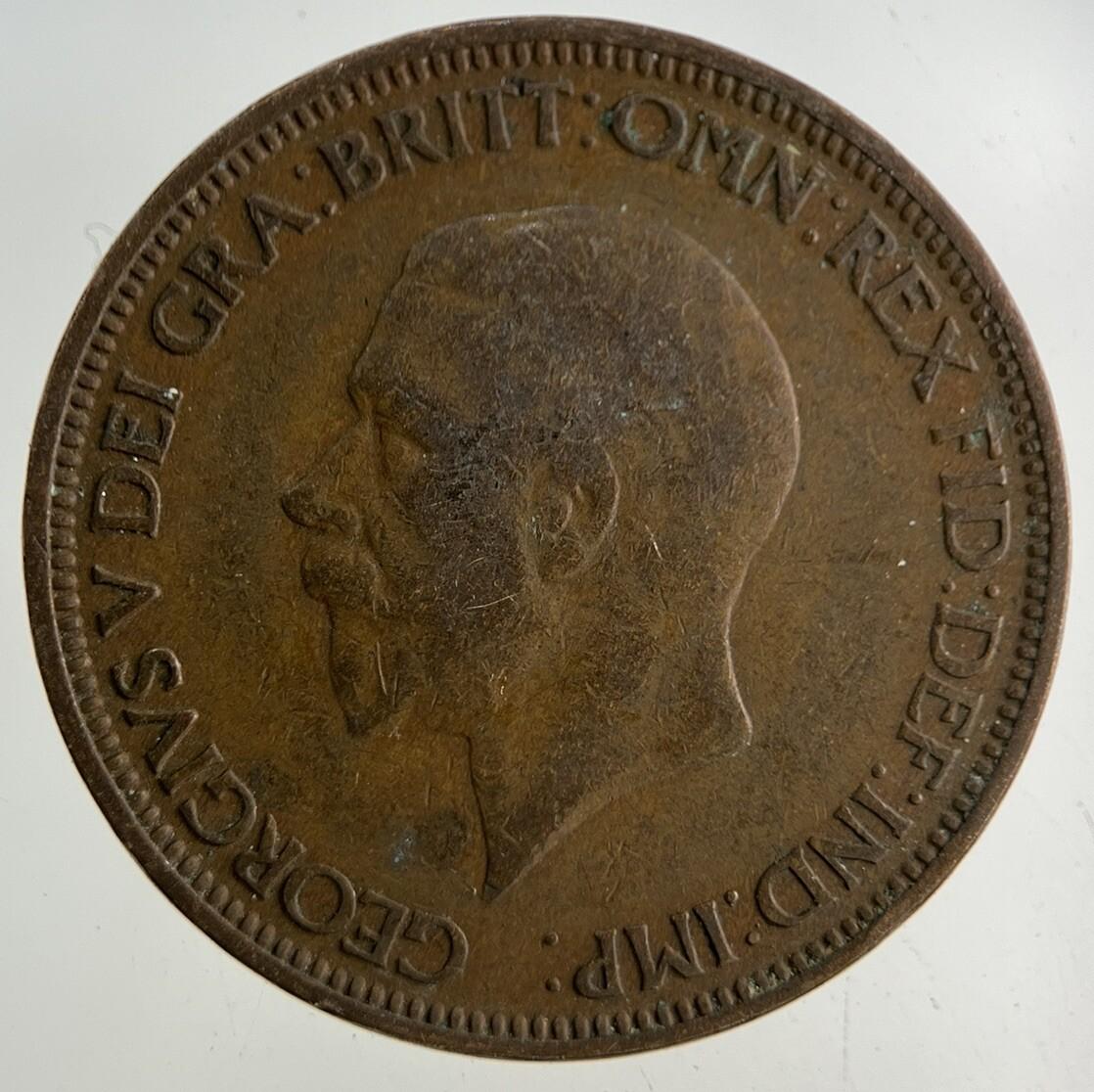 1931 George V Half-Penny Coin | Collectable Grade