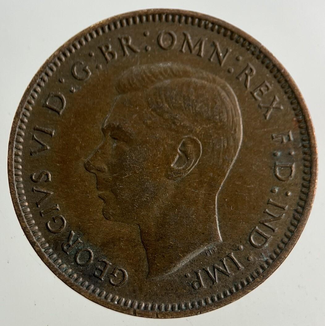 1937 George VI Wren Farthing Coin | Fine Collectable Grade