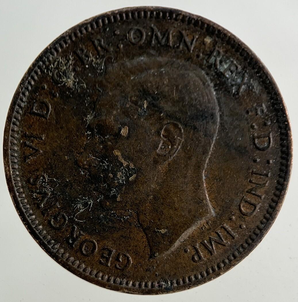 1939 George VI Wren Farthing Coin | Fine Collectable Grade