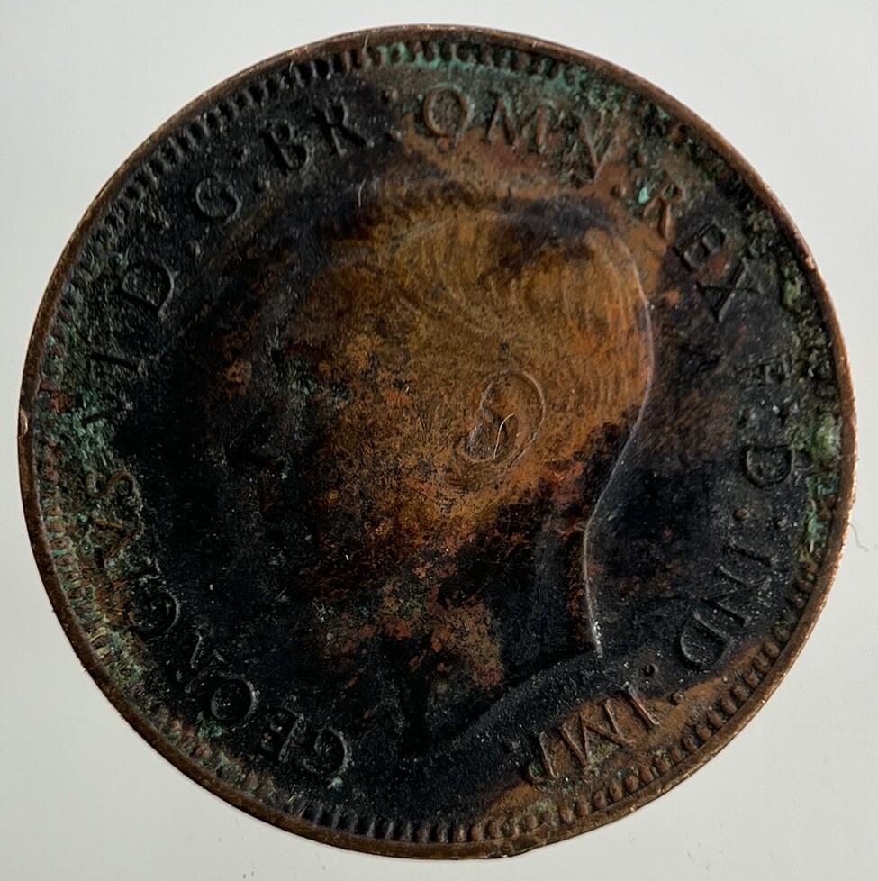 1944 George VI Wren Farthing Coin | Fine Collectable Grade