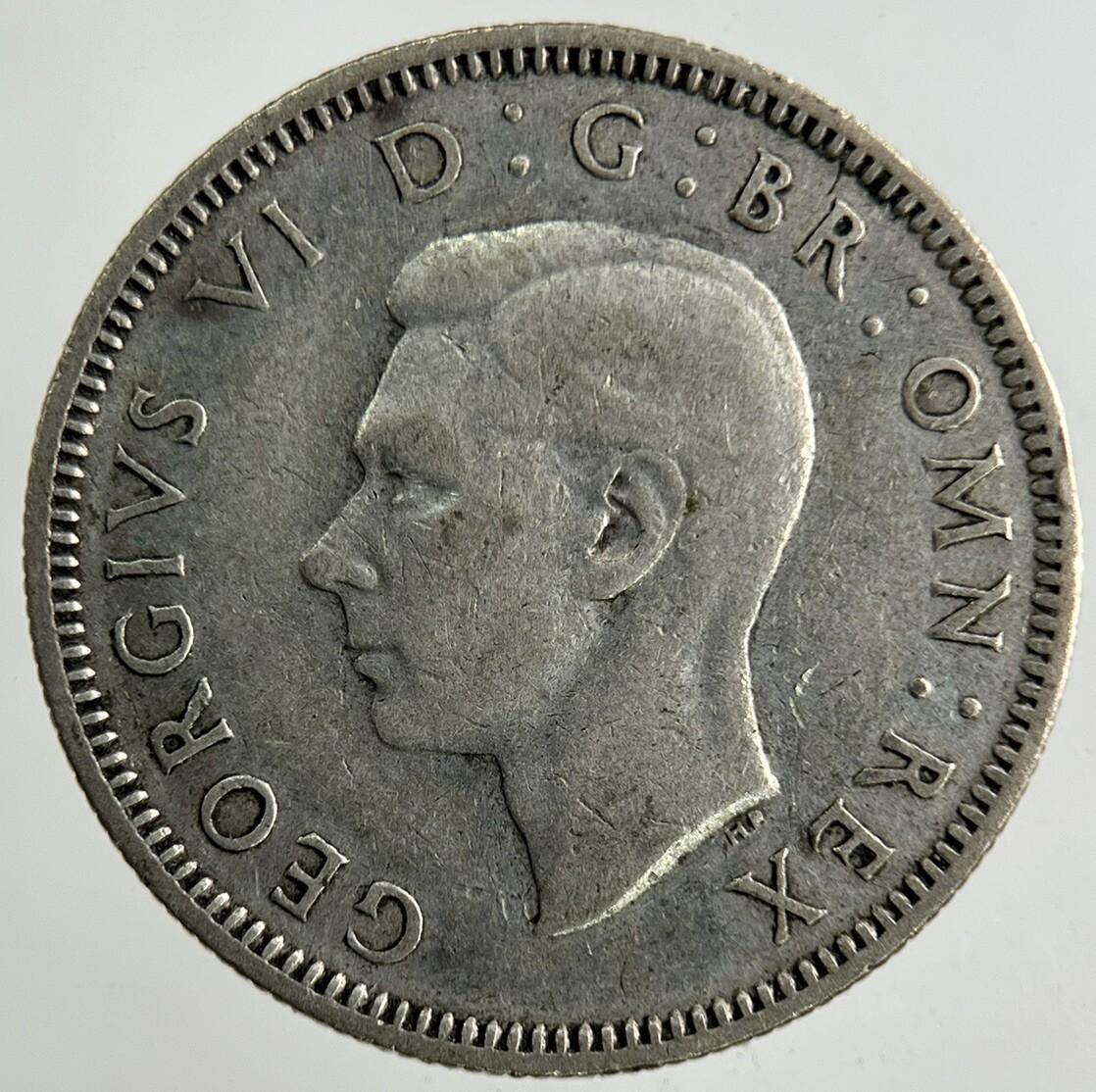 1941 George VI Shilling Silver Coin | Fine Collectable Grade