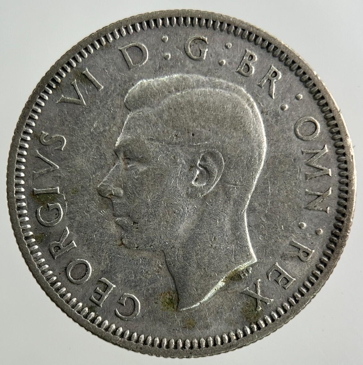 1941 George VI Shilling Silver Coin | Fine Collectable Grade