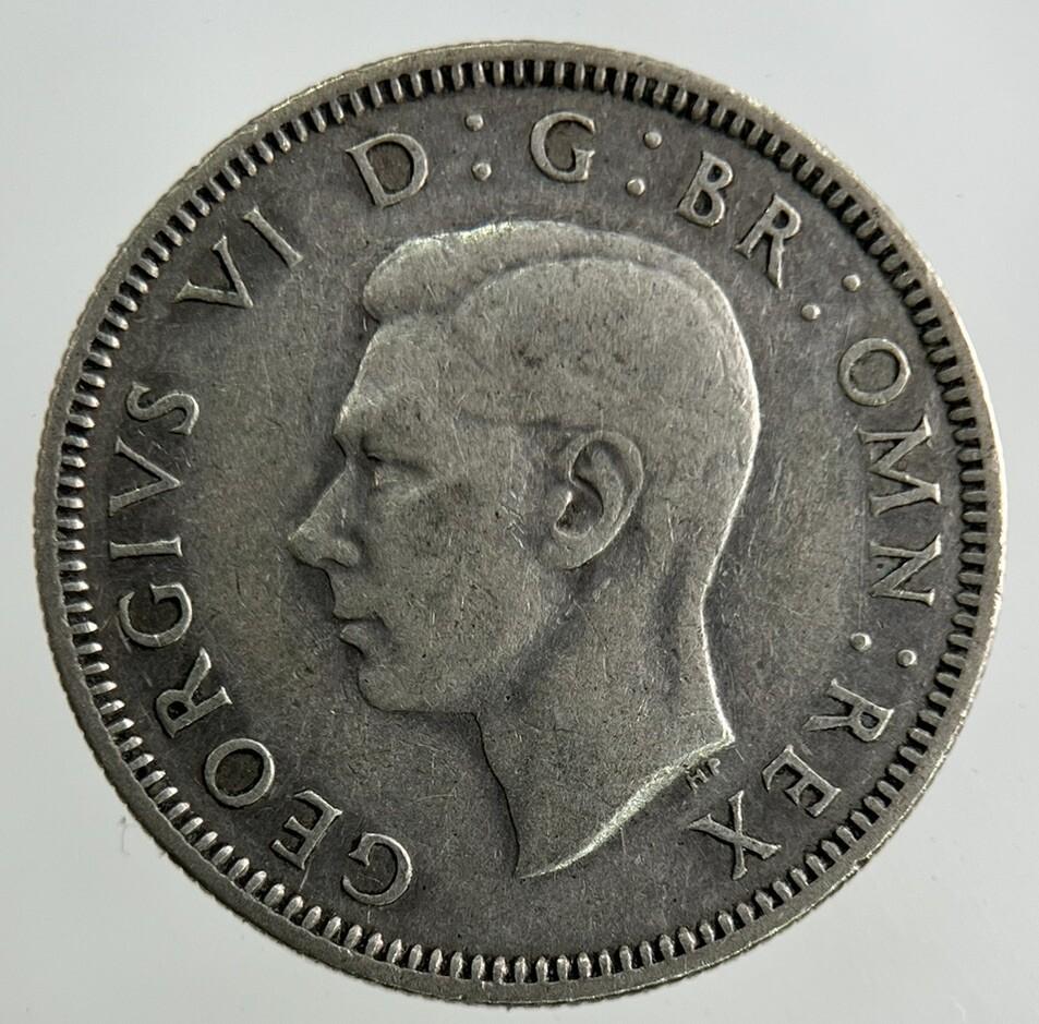 1937 George VI Shilling Silver Coin | Fine Collectable Grade
