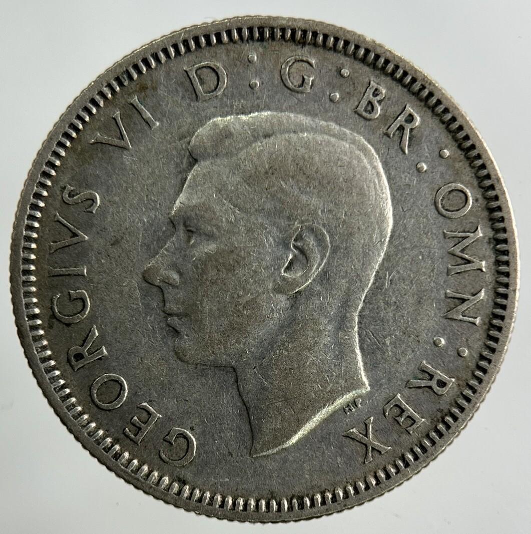 1938 George VI Shilling Silver Coin | Fine Collectable Grade