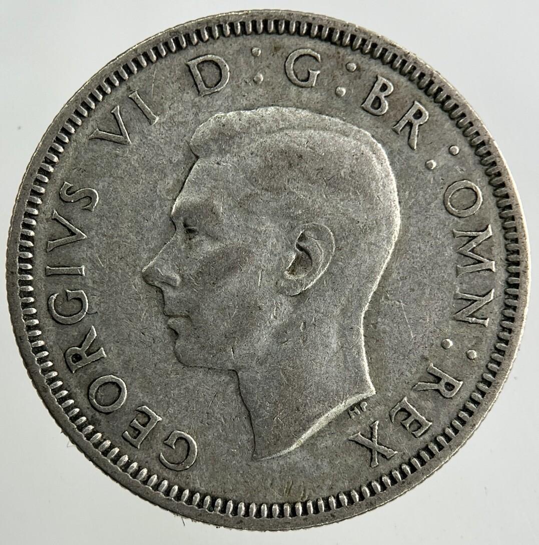 1941 George VI Shilling Silver Coin | Fine Collectable Grade