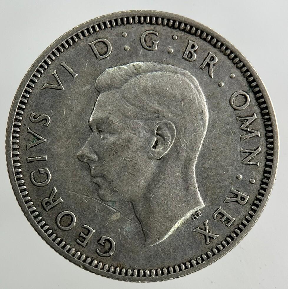 1945 George VI Shilling Silver Coin | Fine Collectable Grade