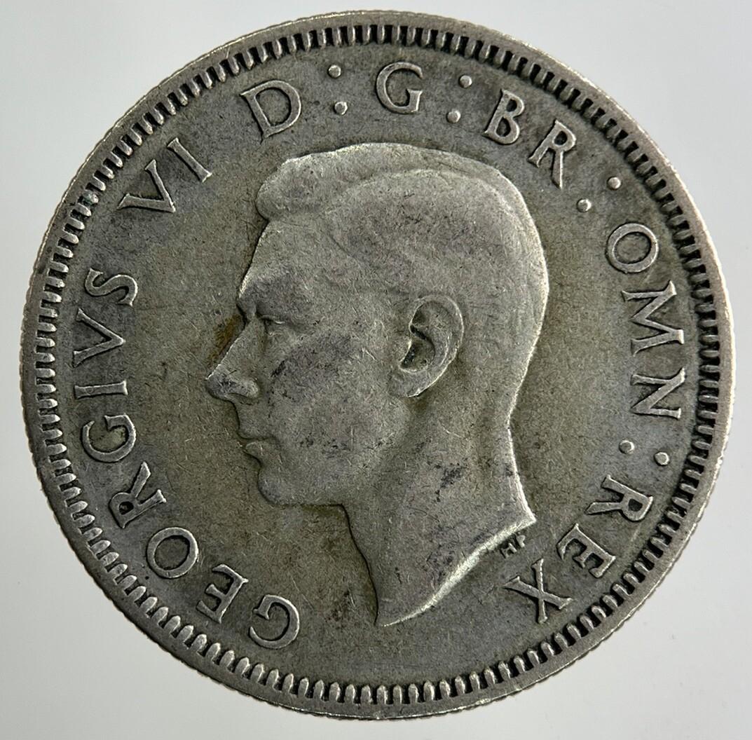 1939 George VI Shilling Silver Coin | Fine Collectable Grade