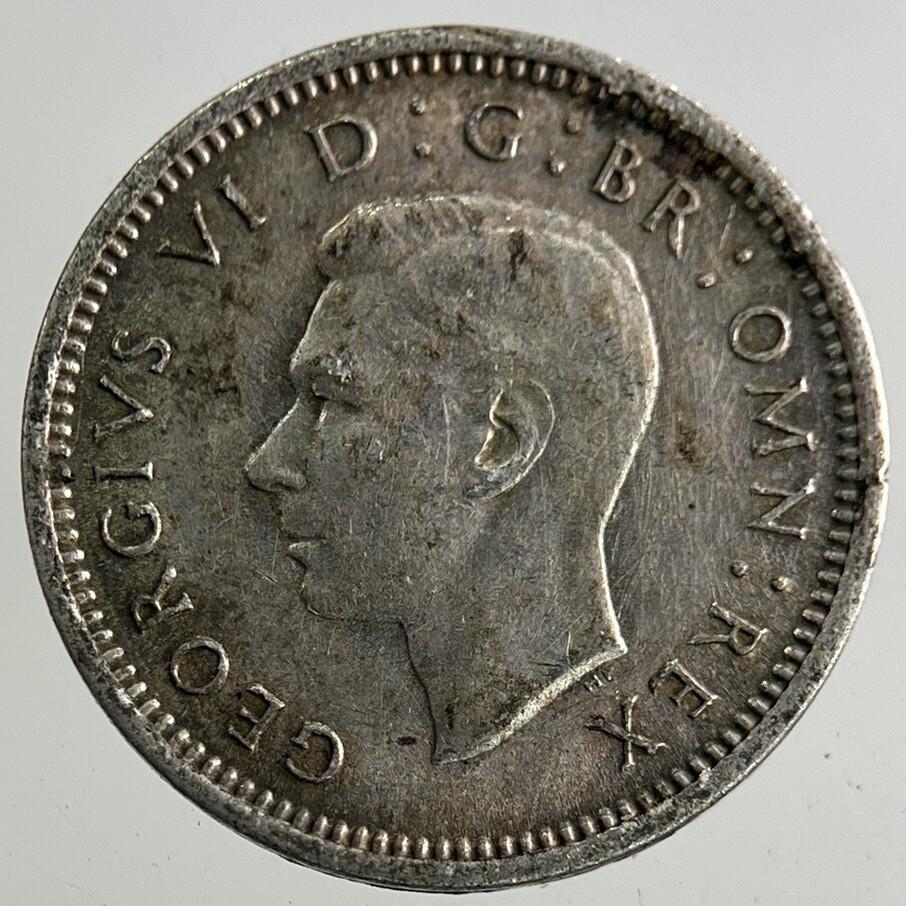 1937 George VI Threepence Silver Coin | Fine Collectable Grade