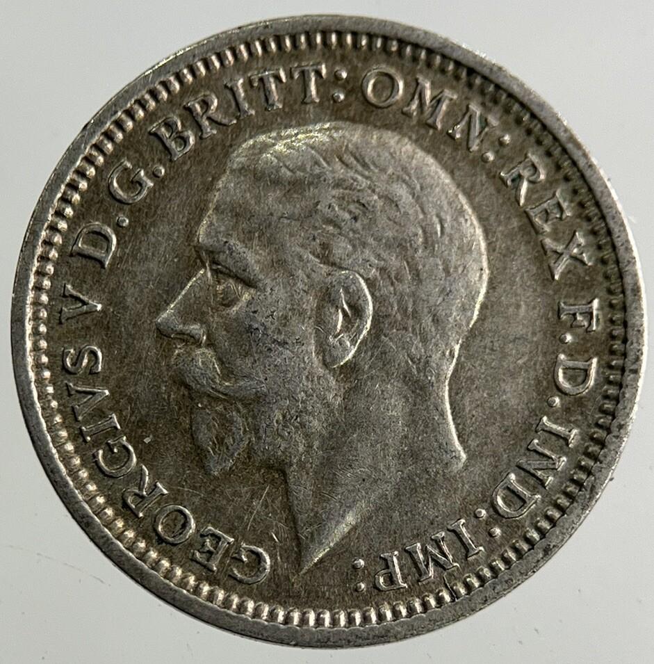1935 George V Threepence Silver Coin | Fine Collectable Grade