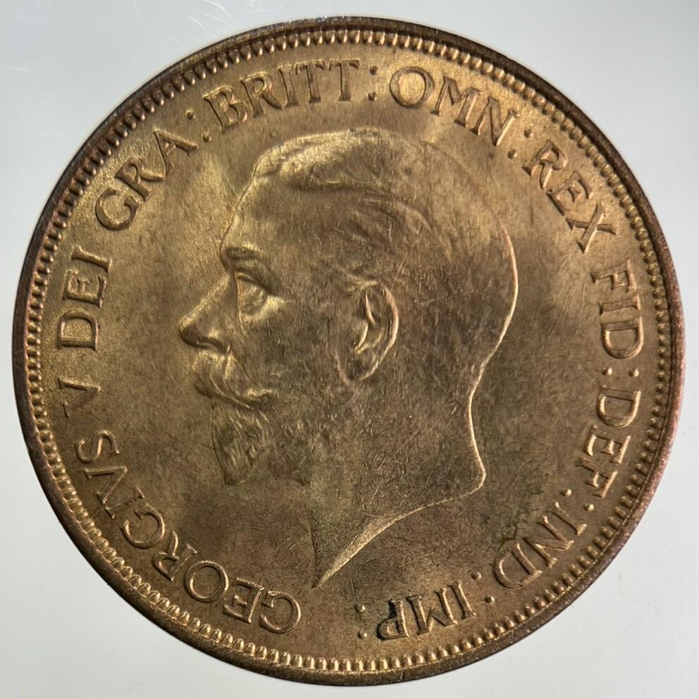 1936 George V One Penny Coin | Very Fine Grade