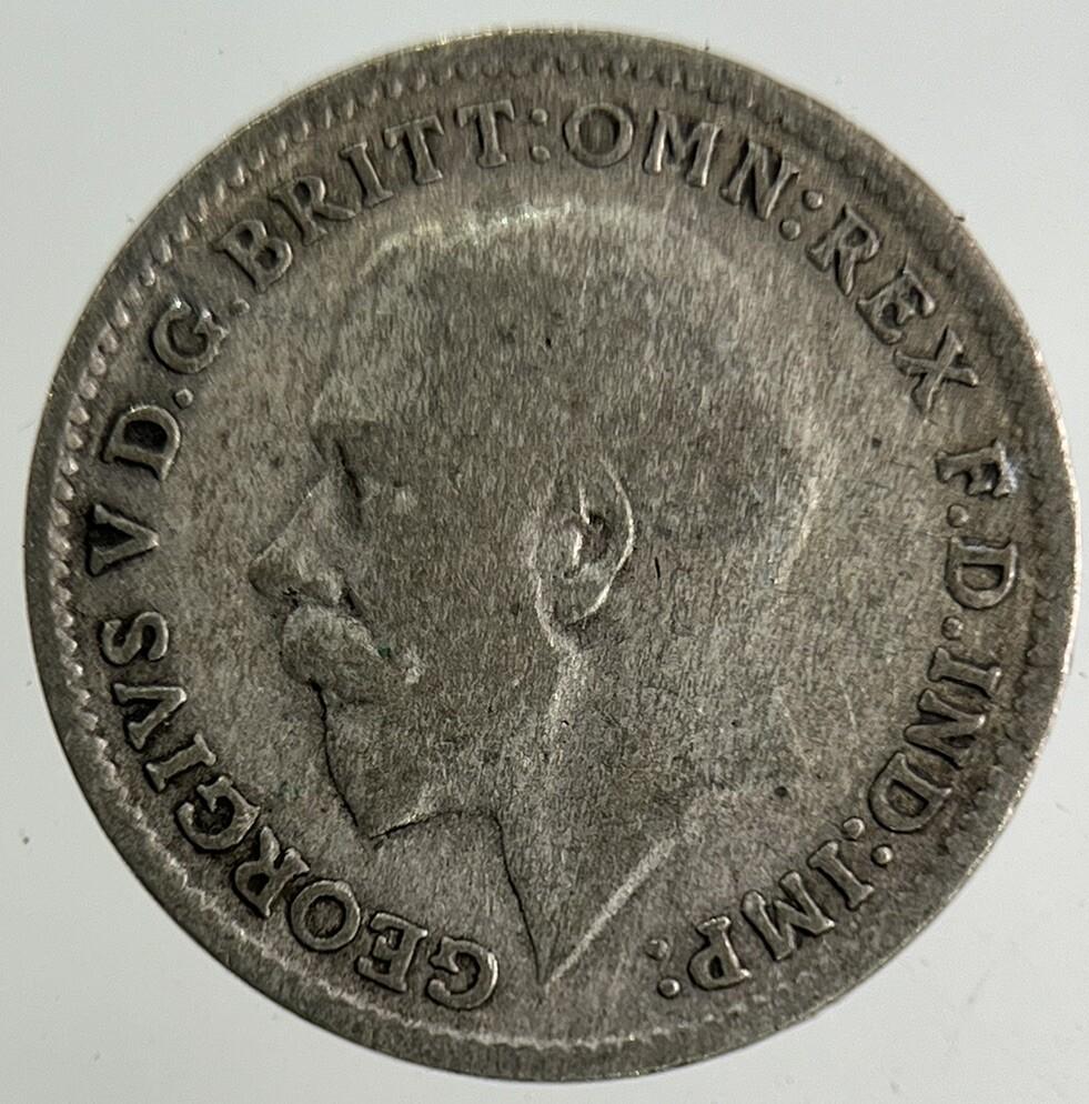 1920 George V Threepence Silver Coin | Fine Collectable Grade