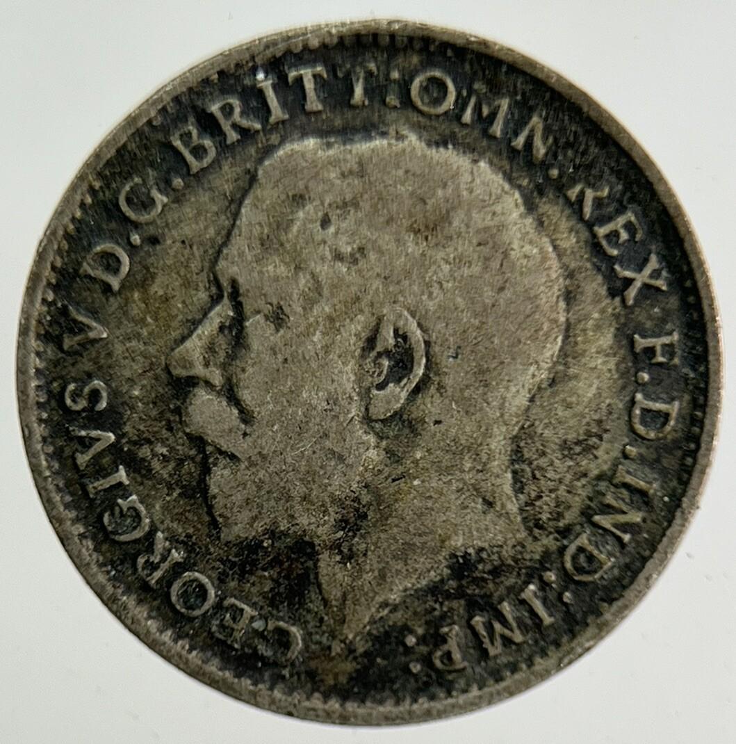 1922 George V Threepence Silver Coin | Fine Collectable Grade
