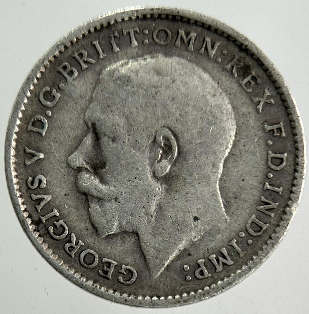 British George V Threepence Silver Coin | Collectable Grade