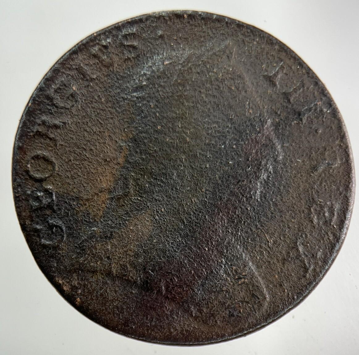 1775 George III 3rd Half-Penny Coin | Collectable Grade