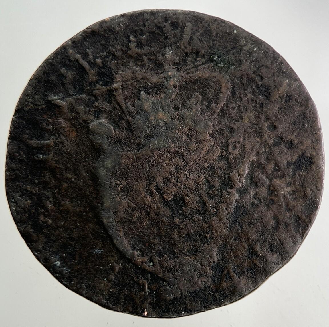 1745 Irish Half-Penny Coin | Collectable Grade