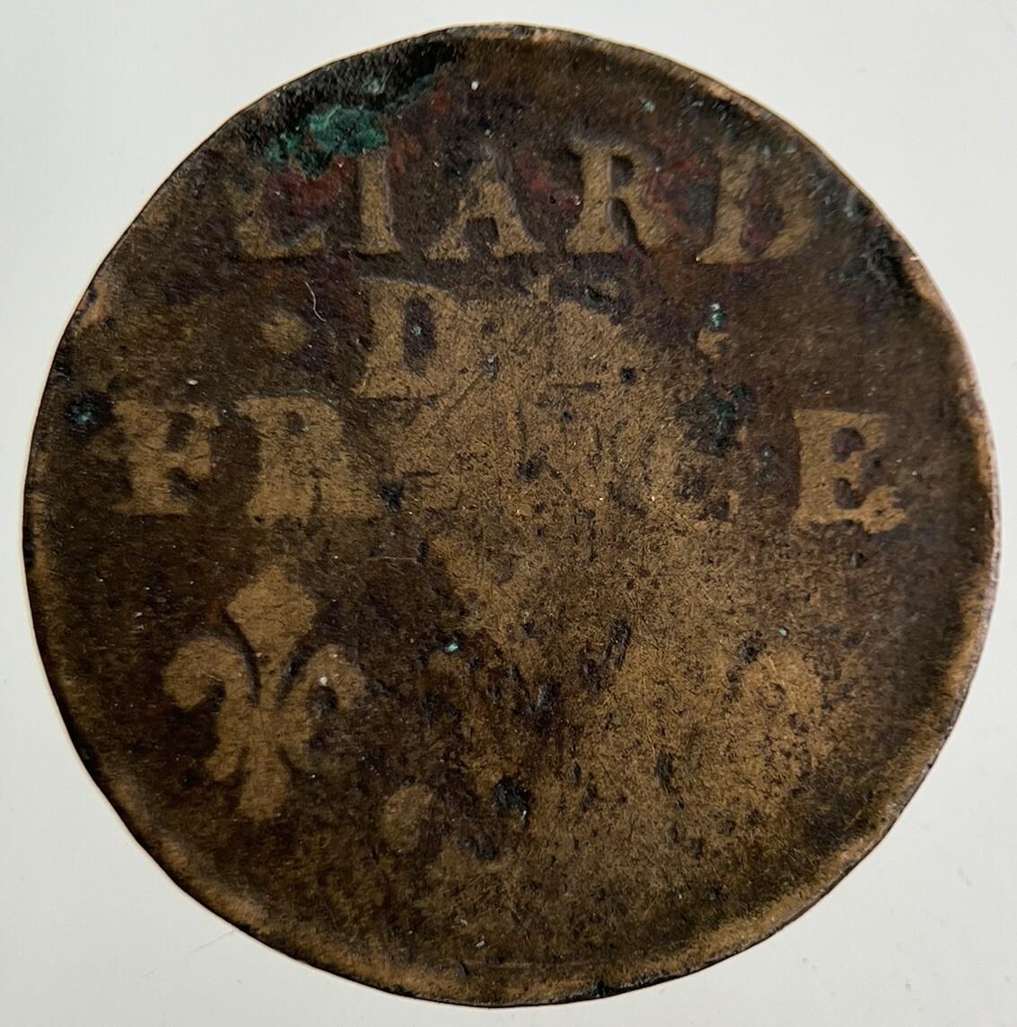 1697 France Liard De France X Coin | Collectable Grade