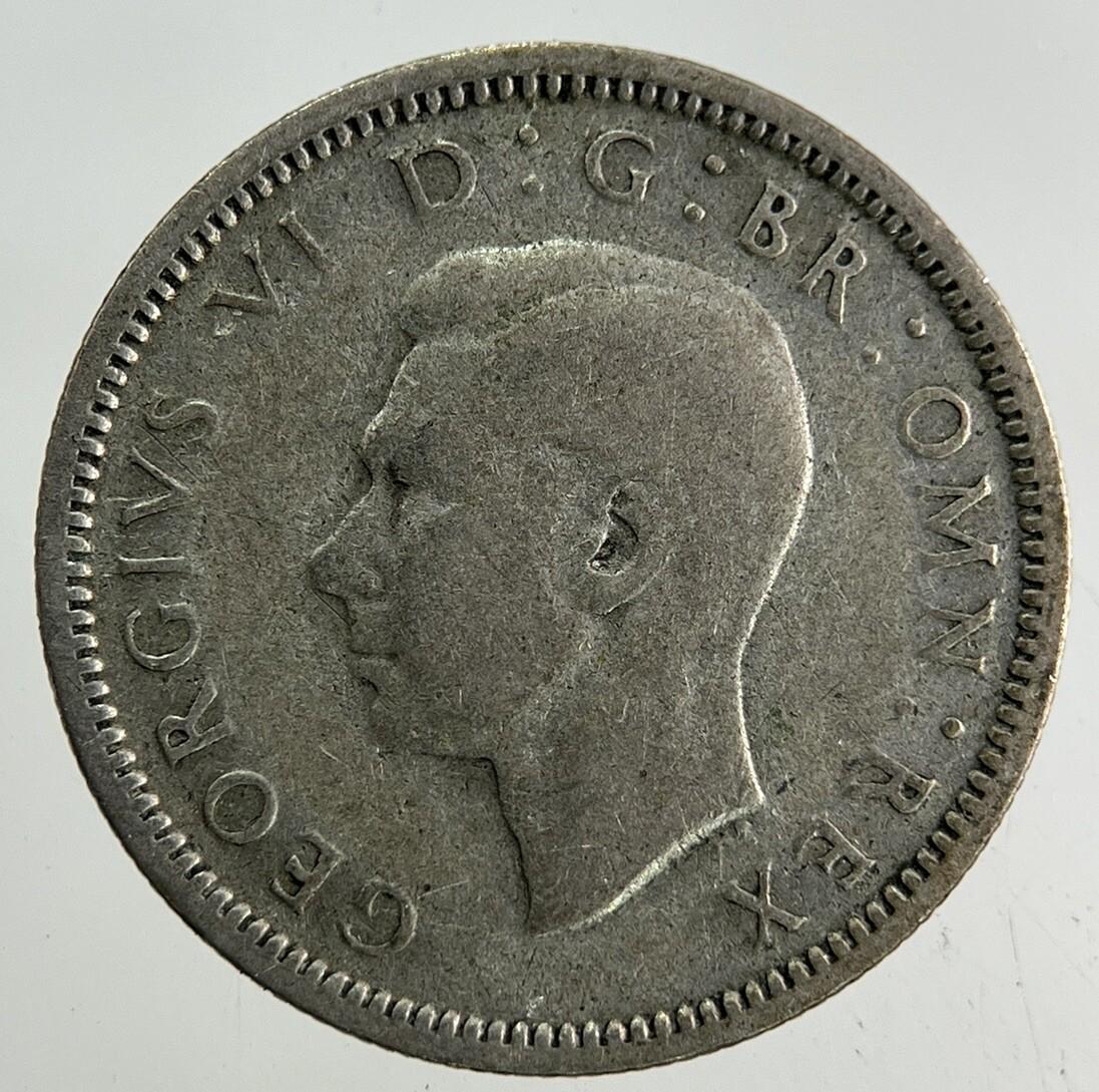 1942 George VI Sixpence Silver Coin | Fine Collectable Grade