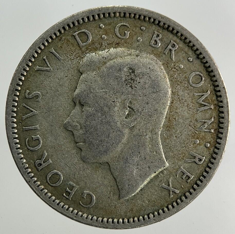 1942 George VI Sixpence Silver Coin | Fine Collectable Grade