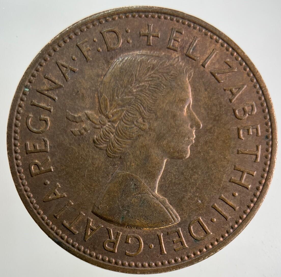 1962 Elizabeth II 2nd One Penny Coin | Fine Collectable Grade