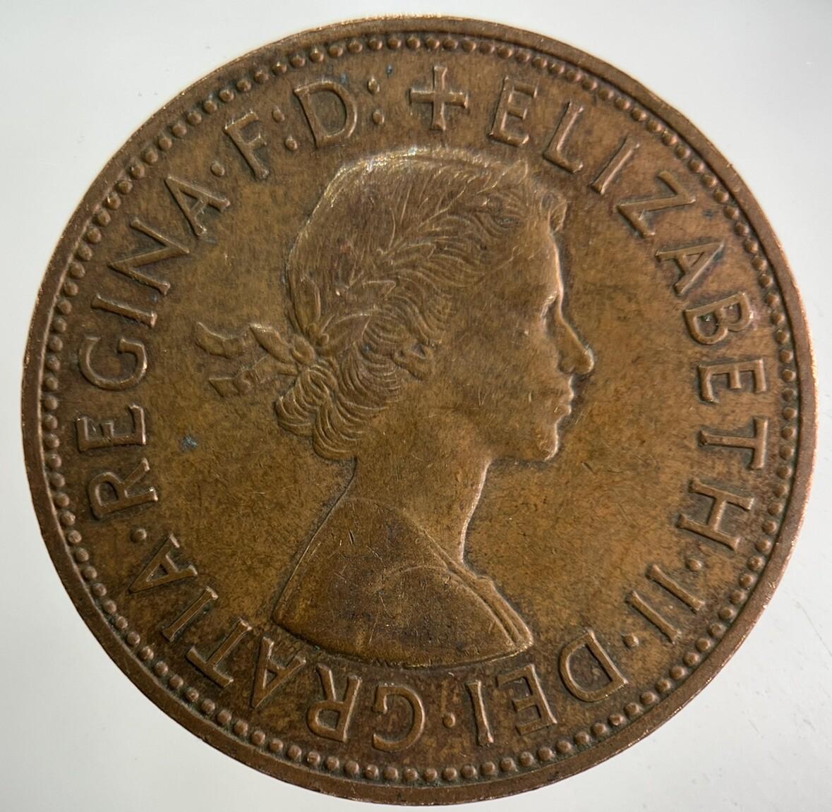 1966 Elizabeth II 2nd One Penny Coin | Fine Collectable Grade