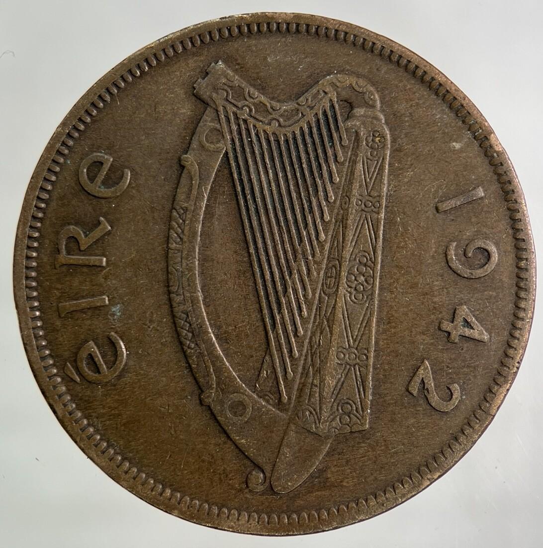 1942 Irish One Penny Coin | Fine Collectable Grade